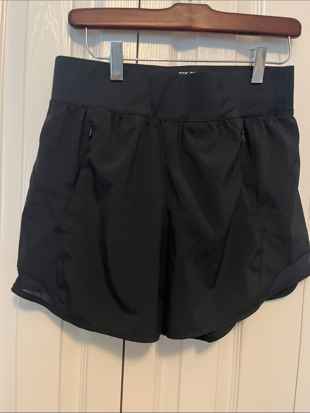 Tek gear. Black womens athletic shorts. Size medium. (Runs small)